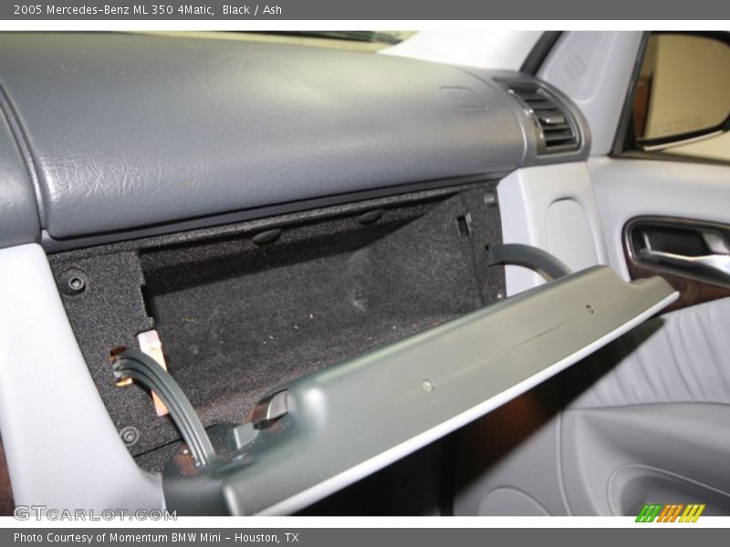 Black / Ash 2005 Mercedes-Benz ML 350 4Matic