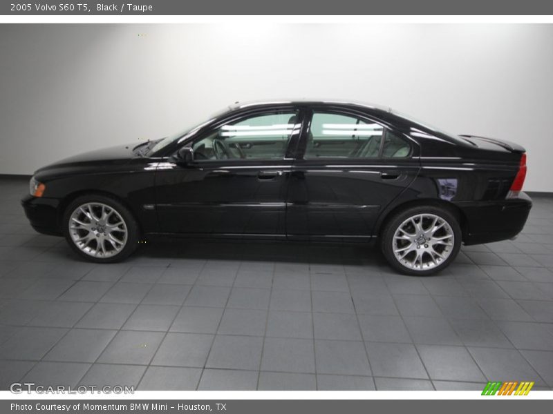 Black / Taupe 2005 Volvo S60 T5