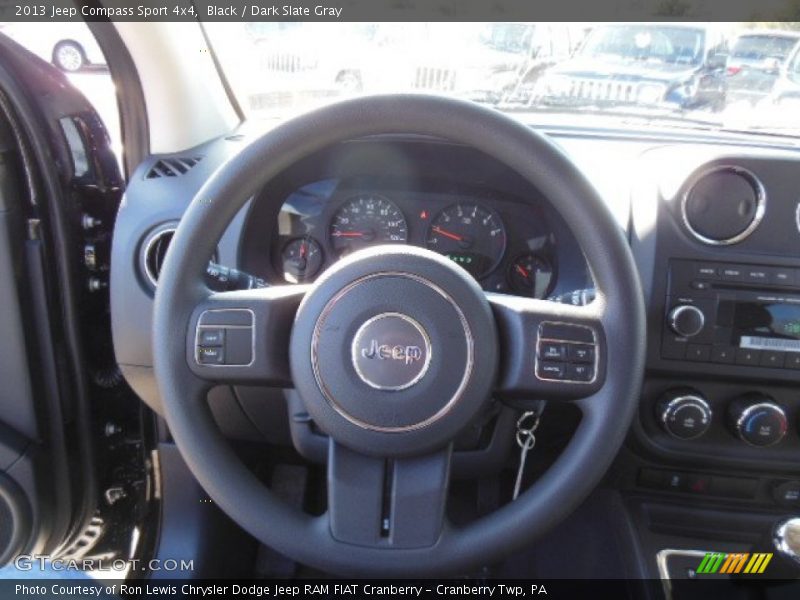 Black / Dark Slate Gray 2013 Jeep Compass Sport 4x4