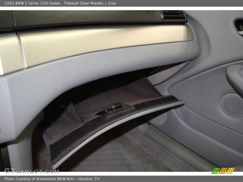 Titanium Silver Metallic / Grey 2003 BMW 3 Series 330i Sedan