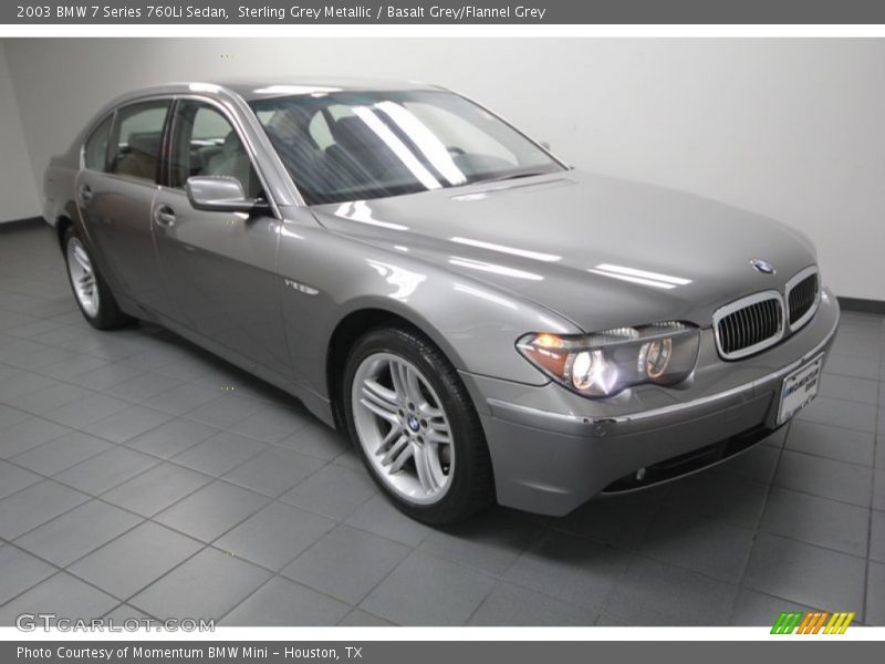 Front 3/4 View of 2003 7 Series 760Li Sedan