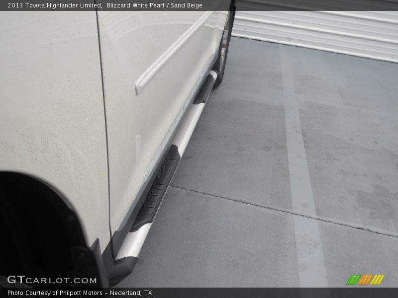 Blizzard White Pearl / Sand Beige 2013 Toyota Highlander Limited