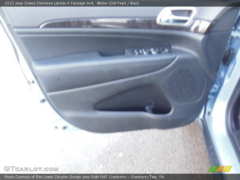 Winter Chill Pearl / Black 2013 Jeep Grand Cherokee Laredo X Package 4x4