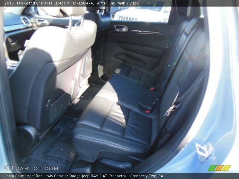 Winter Chill Pearl / Black 2013 Jeep Grand Cherokee Laredo X Package 4x4