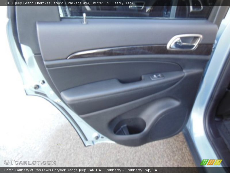 Winter Chill Pearl / Black 2013 Jeep Grand Cherokee Laredo X Package 4x4