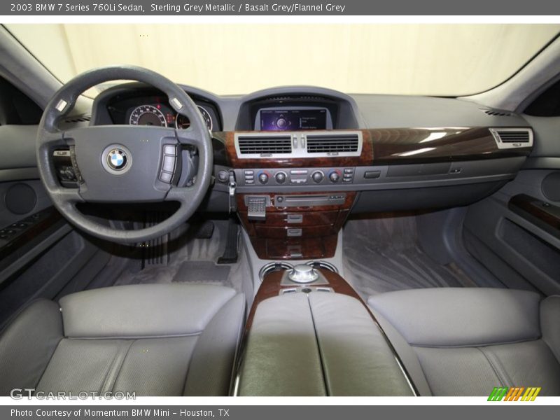 Dashboard of 2003 7 Series 760Li Sedan