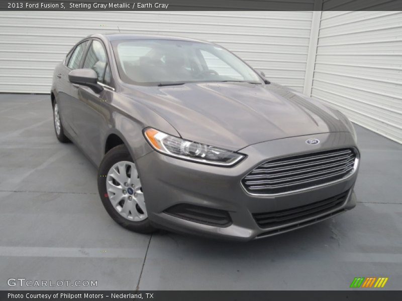 Sterling Gray Metallic / Earth Gray 2013 Ford Fusion S
