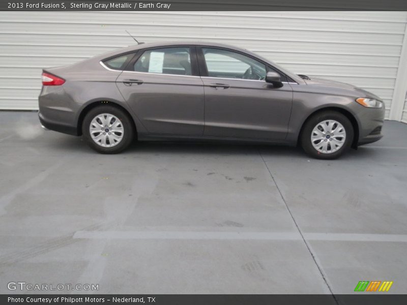 Sterling Gray Metallic / Earth Gray 2013 Ford Fusion S