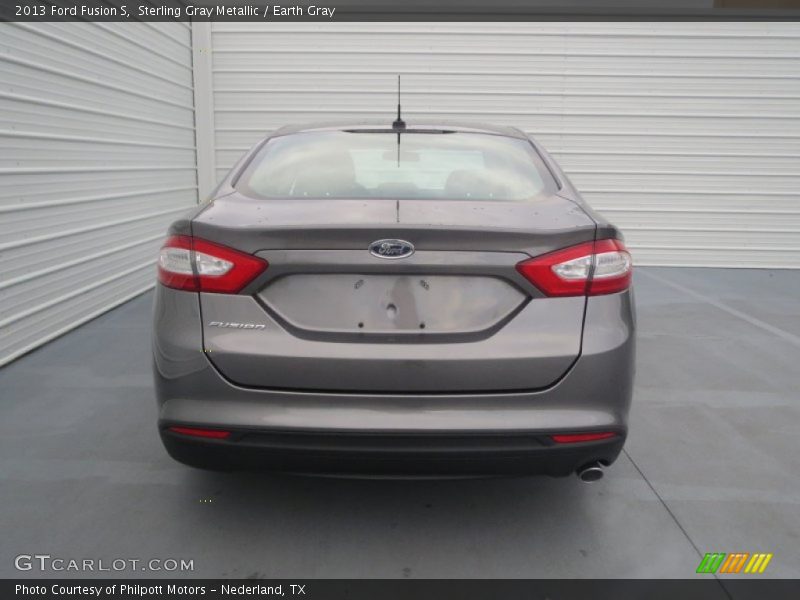 Sterling Gray Metallic / Earth Gray 2013 Ford Fusion S