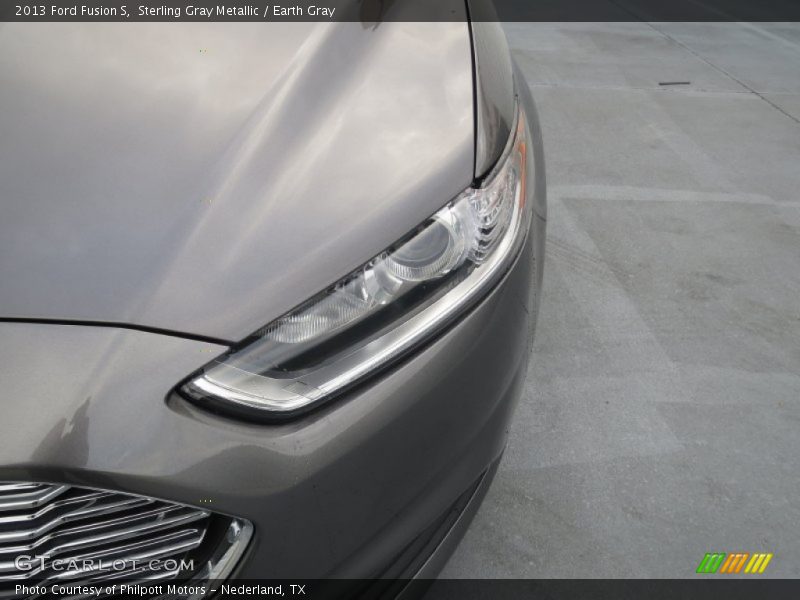 Sterling Gray Metallic / Earth Gray 2013 Ford Fusion S