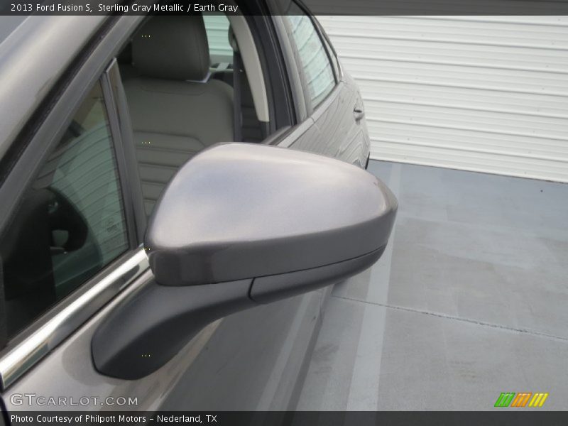 Sterling Gray Metallic / Earth Gray 2013 Ford Fusion S