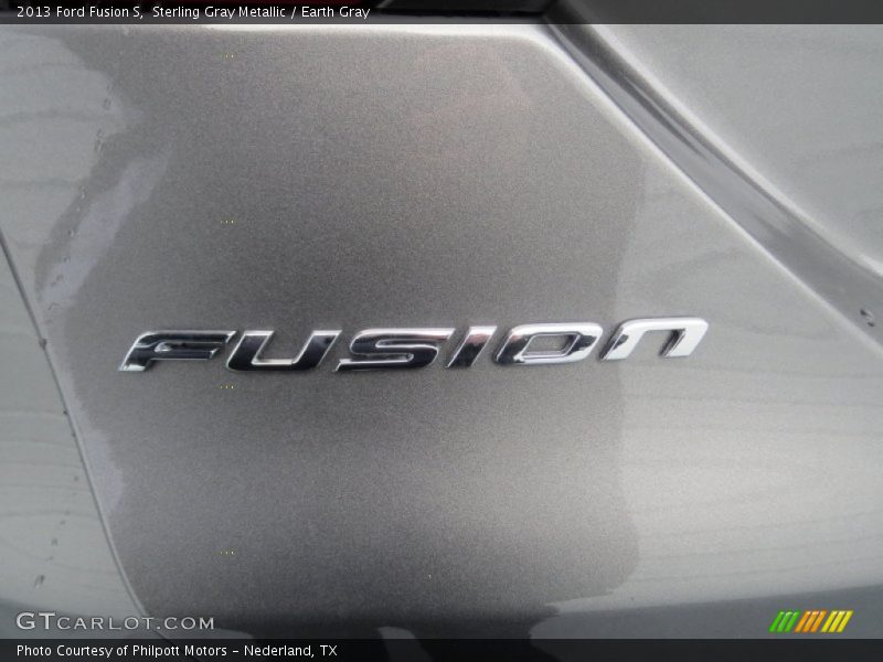 Sterling Gray Metallic / Earth Gray 2013 Ford Fusion S