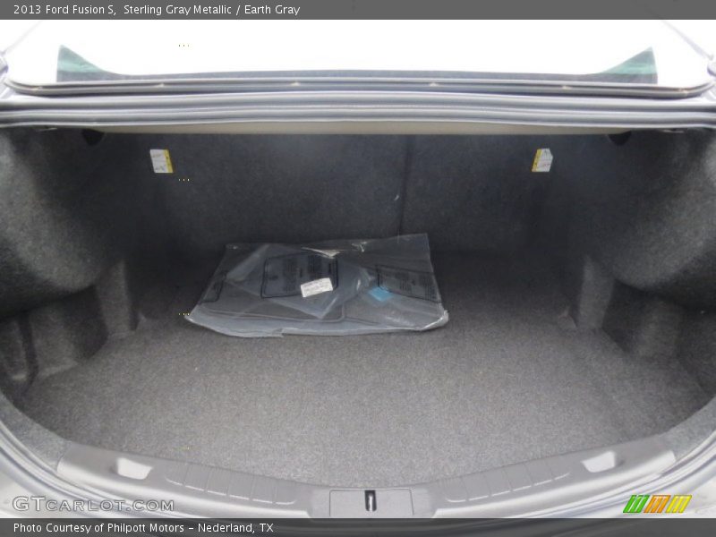 Sterling Gray Metallic / Earth Gray 2013 Ford Fusion S