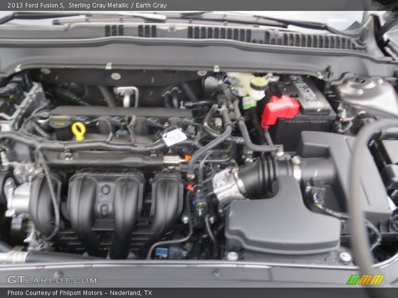 Sterling Gray Metallic / Earth Gray 2013 Ford Fusion S