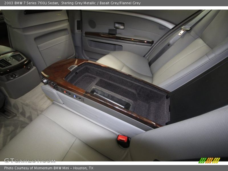 Sterling Grey Metallic / Basalt Grey/Flannel Grey 2003 BMW 7 Series 760Li Sedan