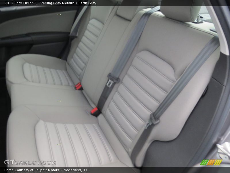Sterling Gray Metallic / Earth Gray 2013 Ford Fusion S