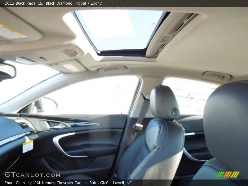 Sunroof of 2013 Regal GS