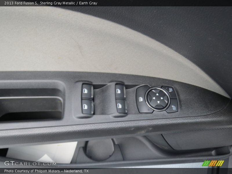 Sterling Gray Metallic / Earth Gray 2013 Ford Fusion S