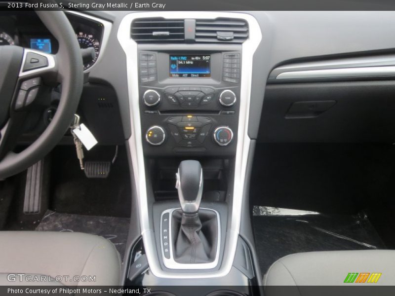 Sterling Gray Metallic / Earth Gray 2013 Ford Fusion S