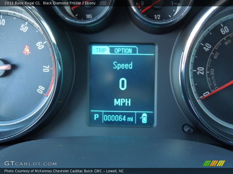 Black Diamond Tricoat / Ebony 2013 Buick Regal GS