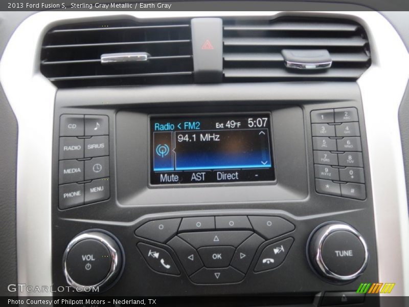 Controls of 2013 Fusion S