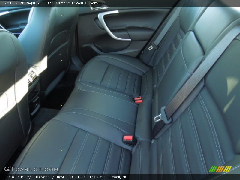 Rear Seat of 2013 Regal GS