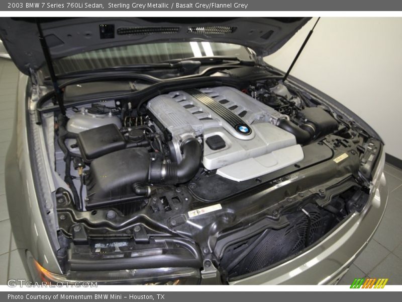  2003 7 Series 760Li Sedan Engine - 6.0 Liter DOHC 48-Valve V12