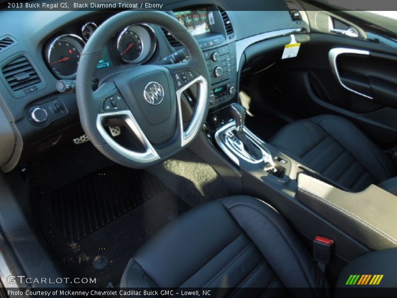Ebony Interior - 2013 Regal GS 
