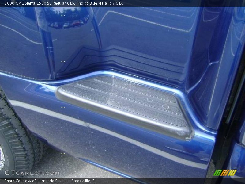 Indigo Blue Metallic / Oak 2000 GMC Sierra 1500 SL Regular Cab