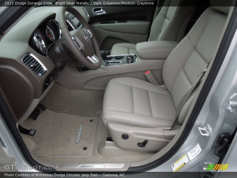 Front Seat of 2013 Durango Crew