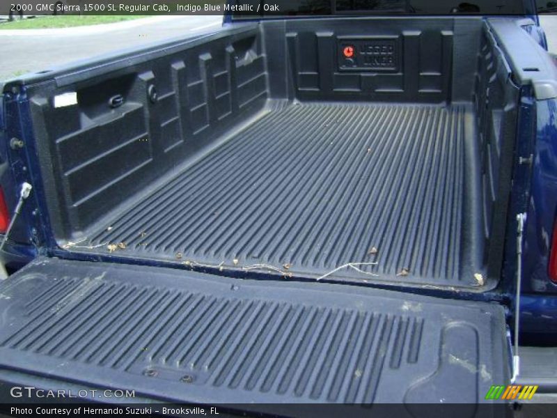 Indigo Blue Metallic / Oak 2000 GMC Sierra 1500 SL Regular Cab