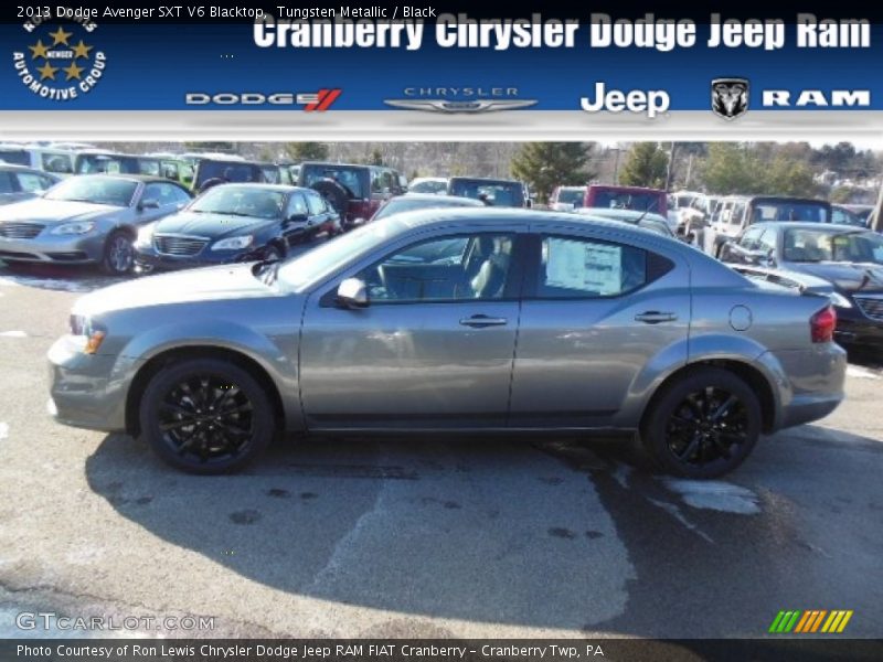 Tungsten Metallic / Black 2013 Dodge Avenger SXT V6 Blacktop