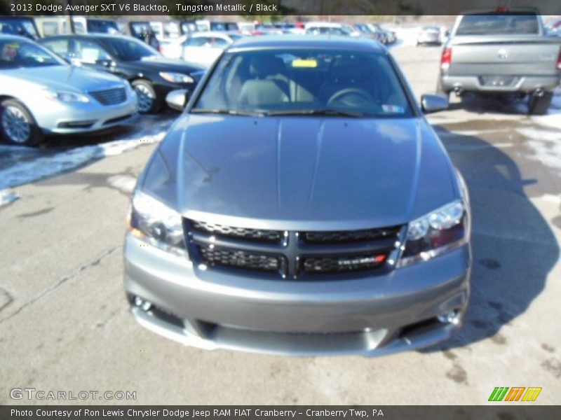 Tungsten Metallic / Black 2013 Dodge Avenger SXT V6 Blacktop