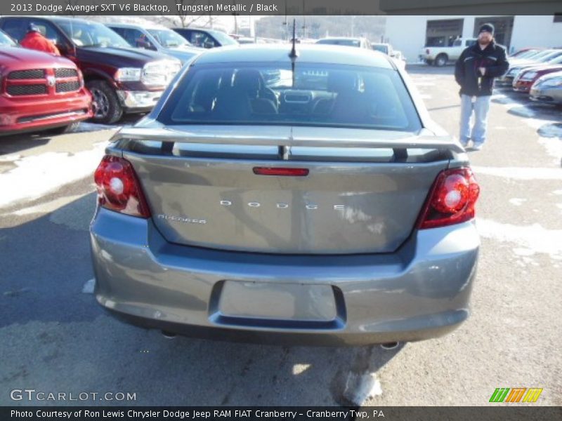 Tungsten Metallic / Black 2013 Dodge Avenger SXT V6 Blacktop
