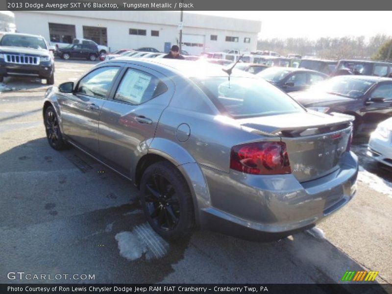 Tungsten Metallic / Black 2013 Dodge Avenger SXT V6 Blacktop