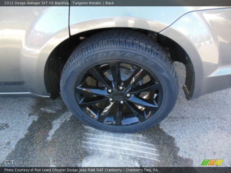 Tungsten Metallic / Black 2013 Dodge Avenger SXT V6 Blacktop