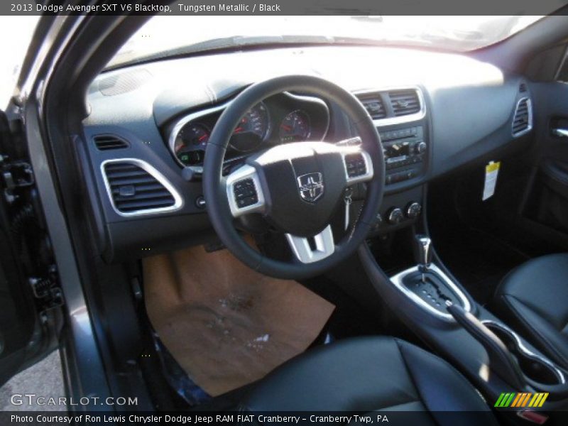 Tungsten Metallic / Black 2013 Dodge Avenger SXT V6 Blacktop