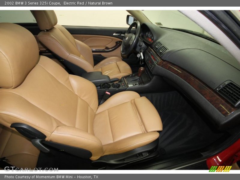 Front Seat of 2002 3 Series 325i Coupe