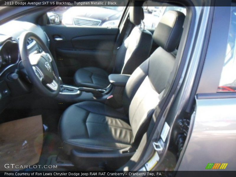 Tungsten Metallic / Black 2013 Dodge Avenger SXT V6 Blacktop