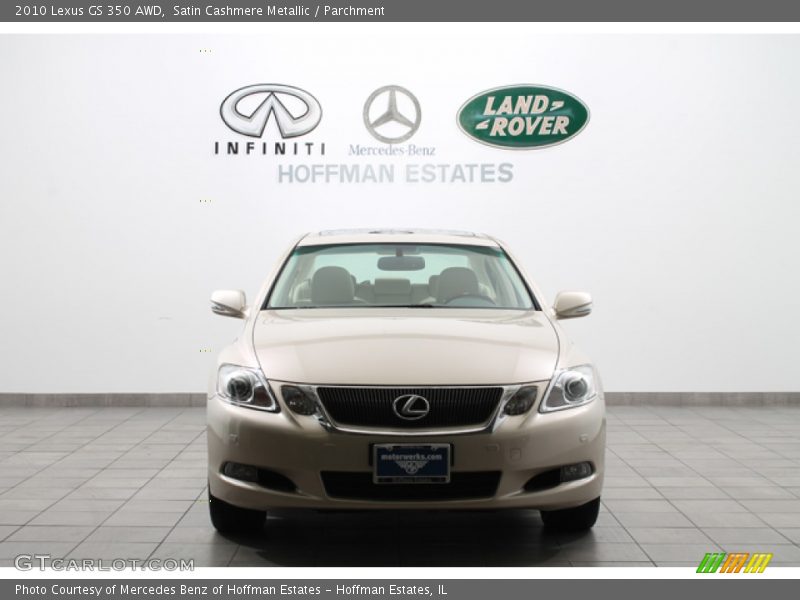 Satin Cashmere Metallic / Parchment 2010 Lexus GS 350 AWD
