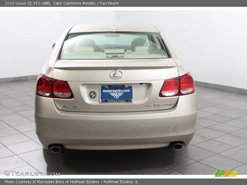 Satin Cashmere Metallic / Parchment 2010 Lexus GS 350 AWD