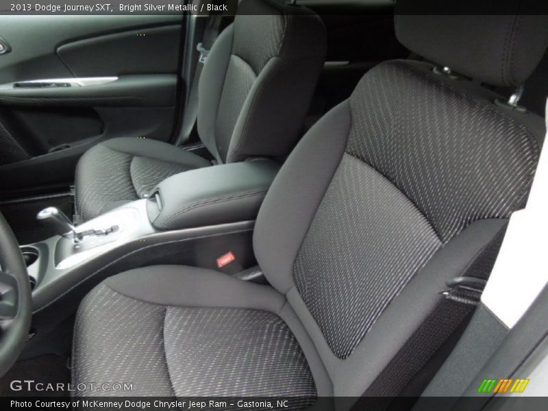 Bright Silver Metallic / Black 2013 Dodge Journey SXT