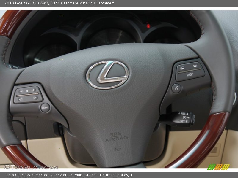 Satin Cashmere Metallic / Parchment 2010 Lexus GS 350 AWD