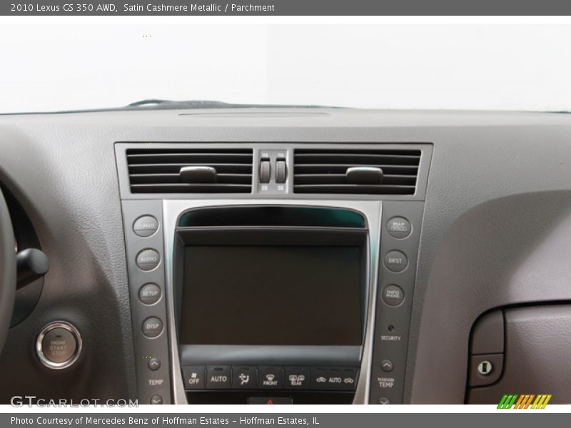 Satin Cashmere Metallic / Parchment 2010 Lexus GS 350 AWD