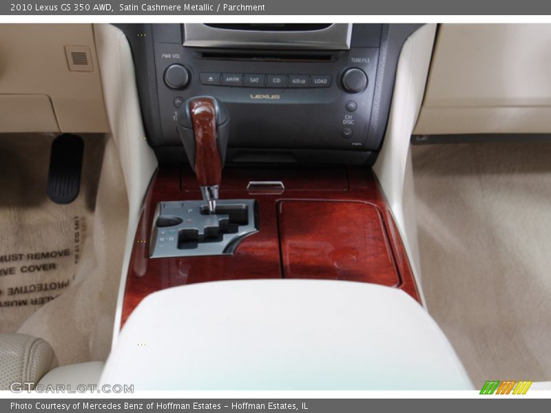 Satin Cashmere Metallic / Parchment 2010 Lexus GS 350 AWD