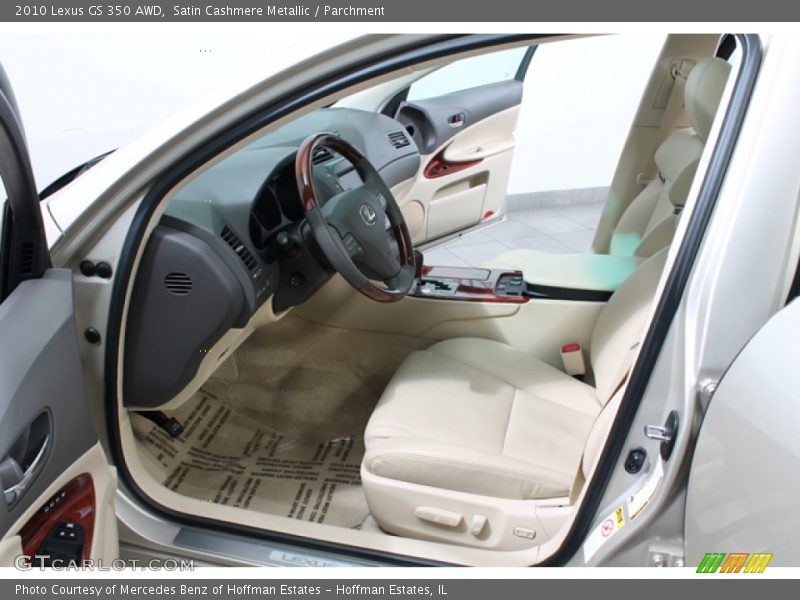  2010 GS 350 AWD Parchment Interior