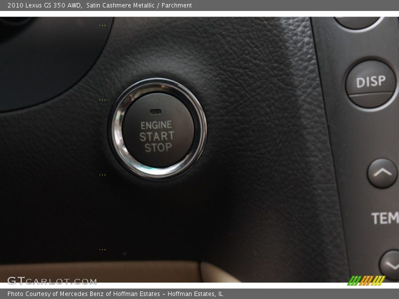 Satin Cashmere Metallic / Parchment 2010 Lexus GS 350 AWD
