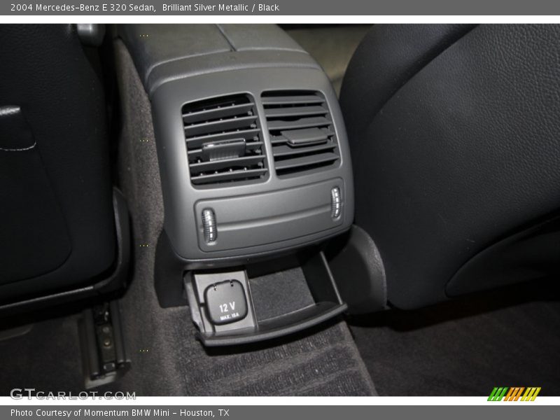 Brilliant Silver Metallic / Black 2004 Mercedes-Benz E 320 Sedan