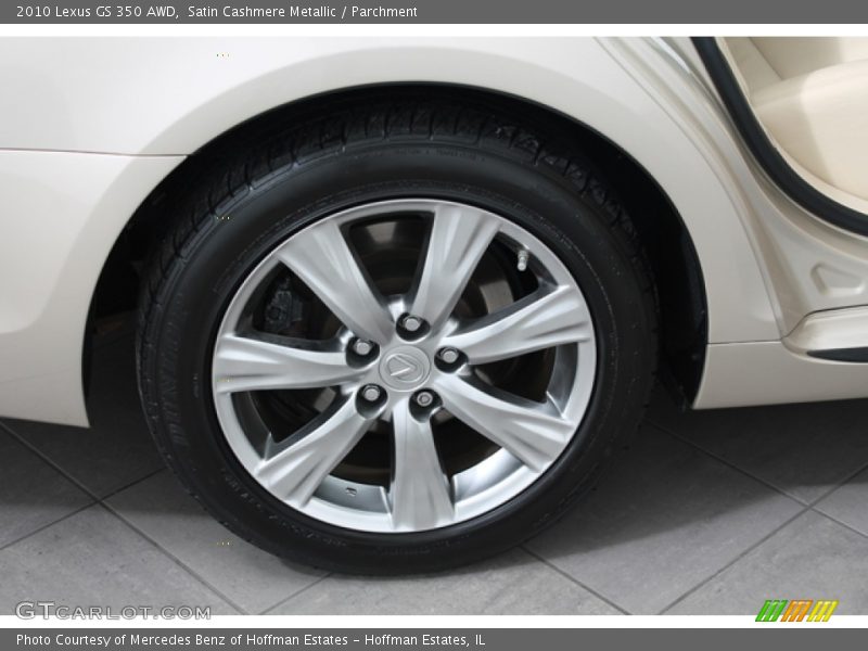  2010 GS 350 AWD Wheel