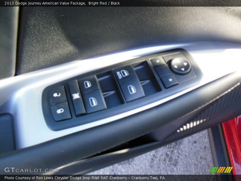 Bright Red / Black 2013 Dodge Journey American Value Package